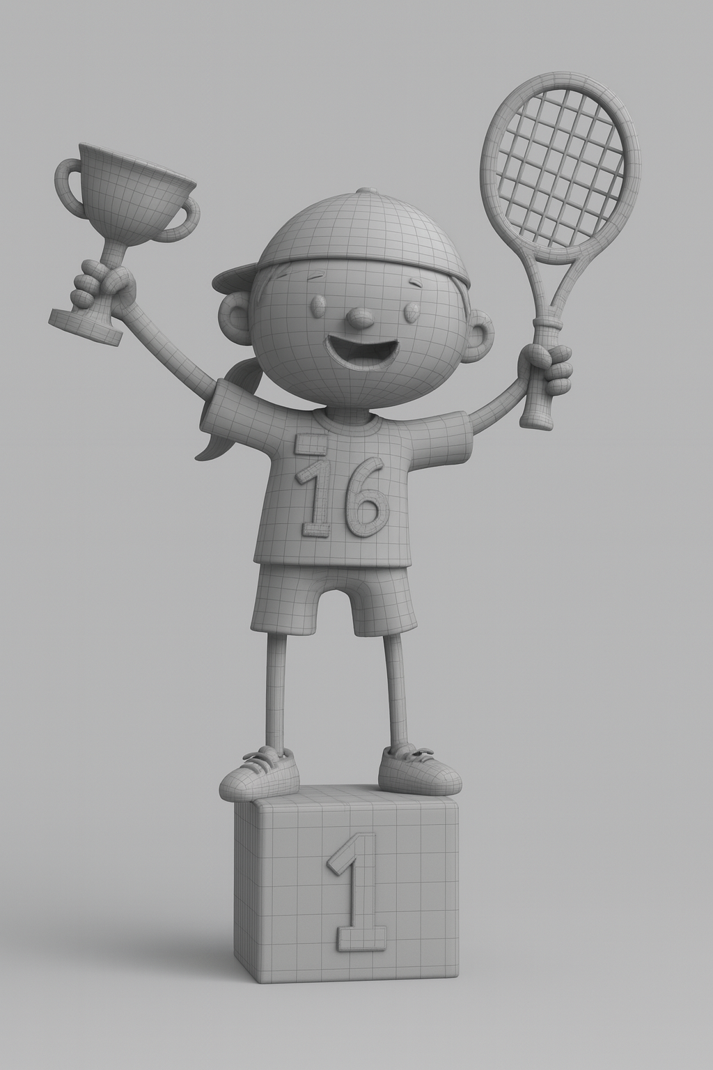 Figurine 3D a peindre