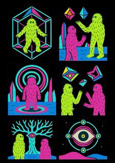 Psychadelic Yeti